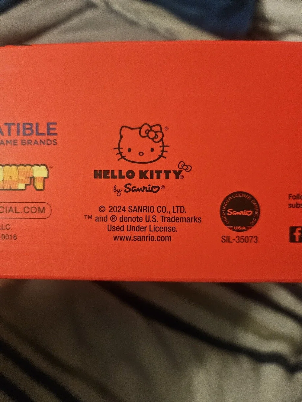 Sanrio Hello Kitty Brickcraft Convertible Building Block Set 294 Pcs